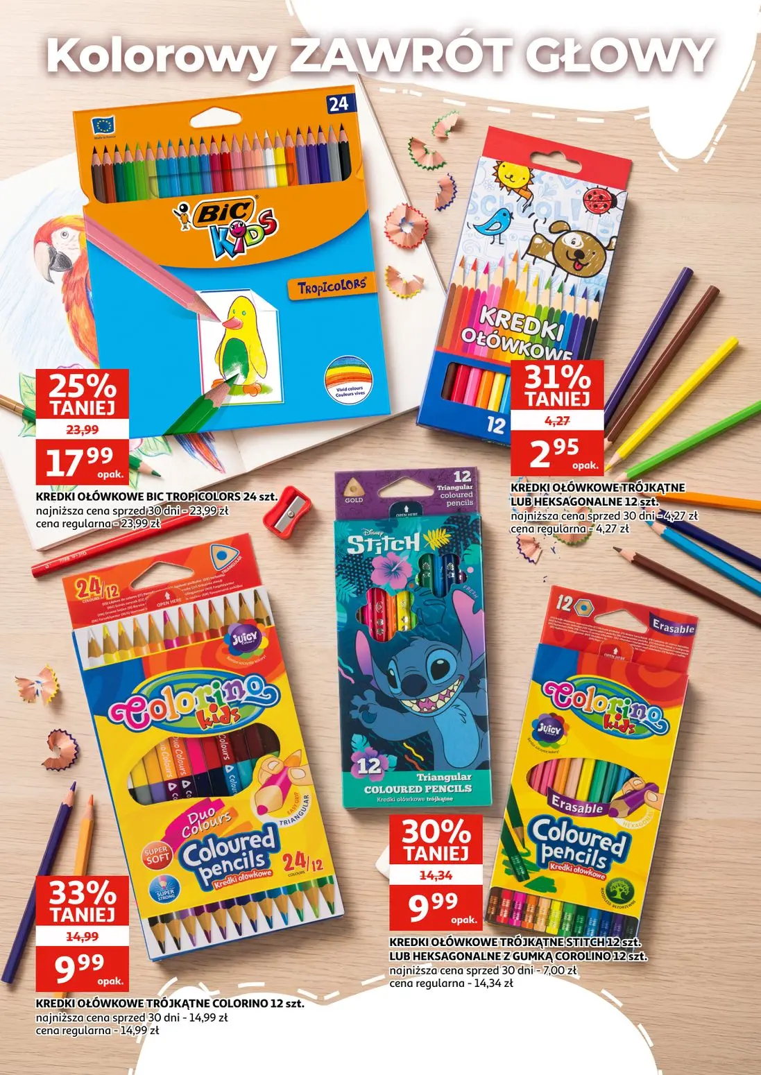 gazetka promocyjna Auchan Zielona Góra - Katalog Szkoła - Strona 4