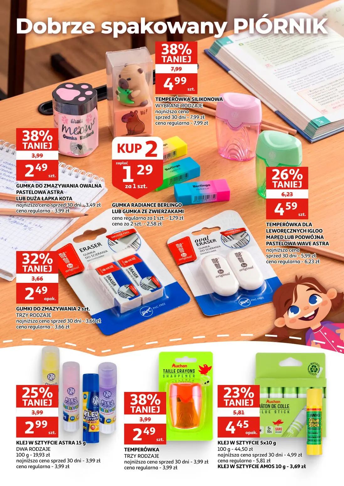 gazetka promocyjna Auchan Zielona Góra - Katalog Szkoła - Strona 6