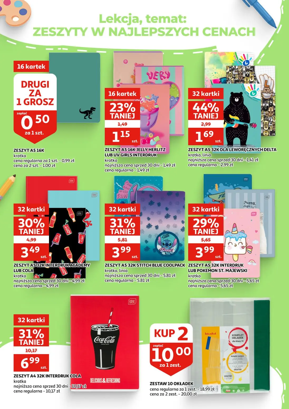 gazetka promocyjna Auchan Zielona Góra - Katalog Szkoła - Strona 8