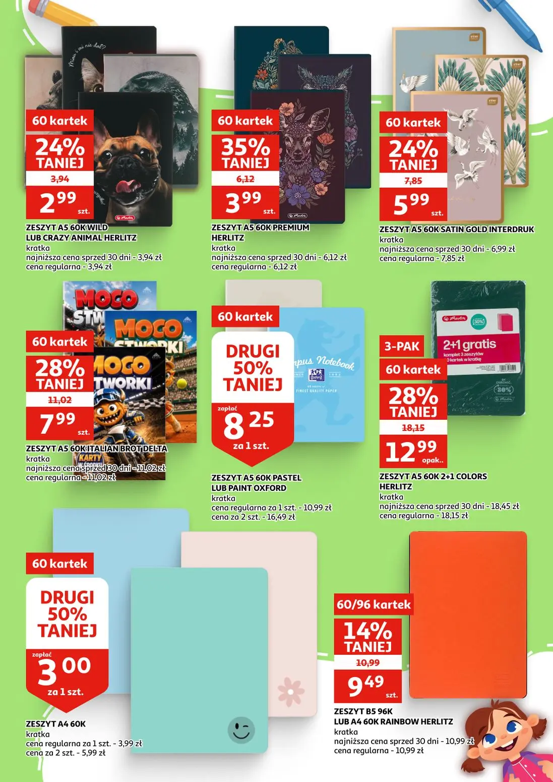 gazetka promocyjna Auchan Zielona Góra - Katalog Szkoła - Strona 9