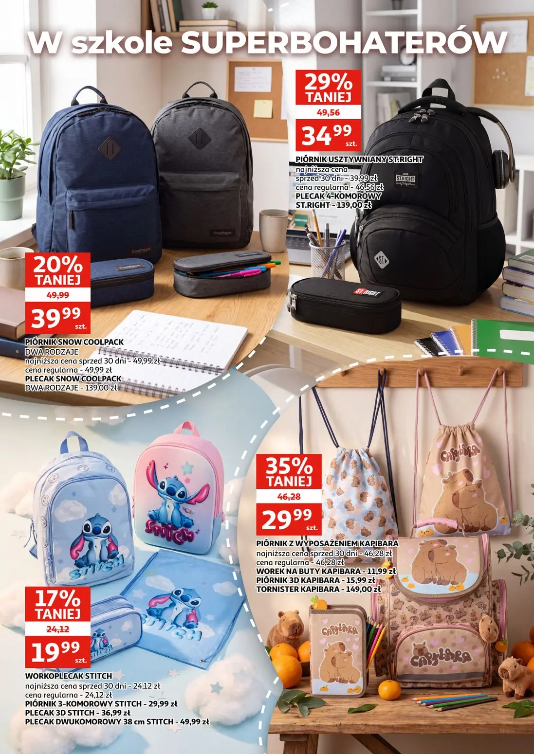gazetka promocyjna Auchan Zielona Góra - Katalog Szkoła - Strona 12
