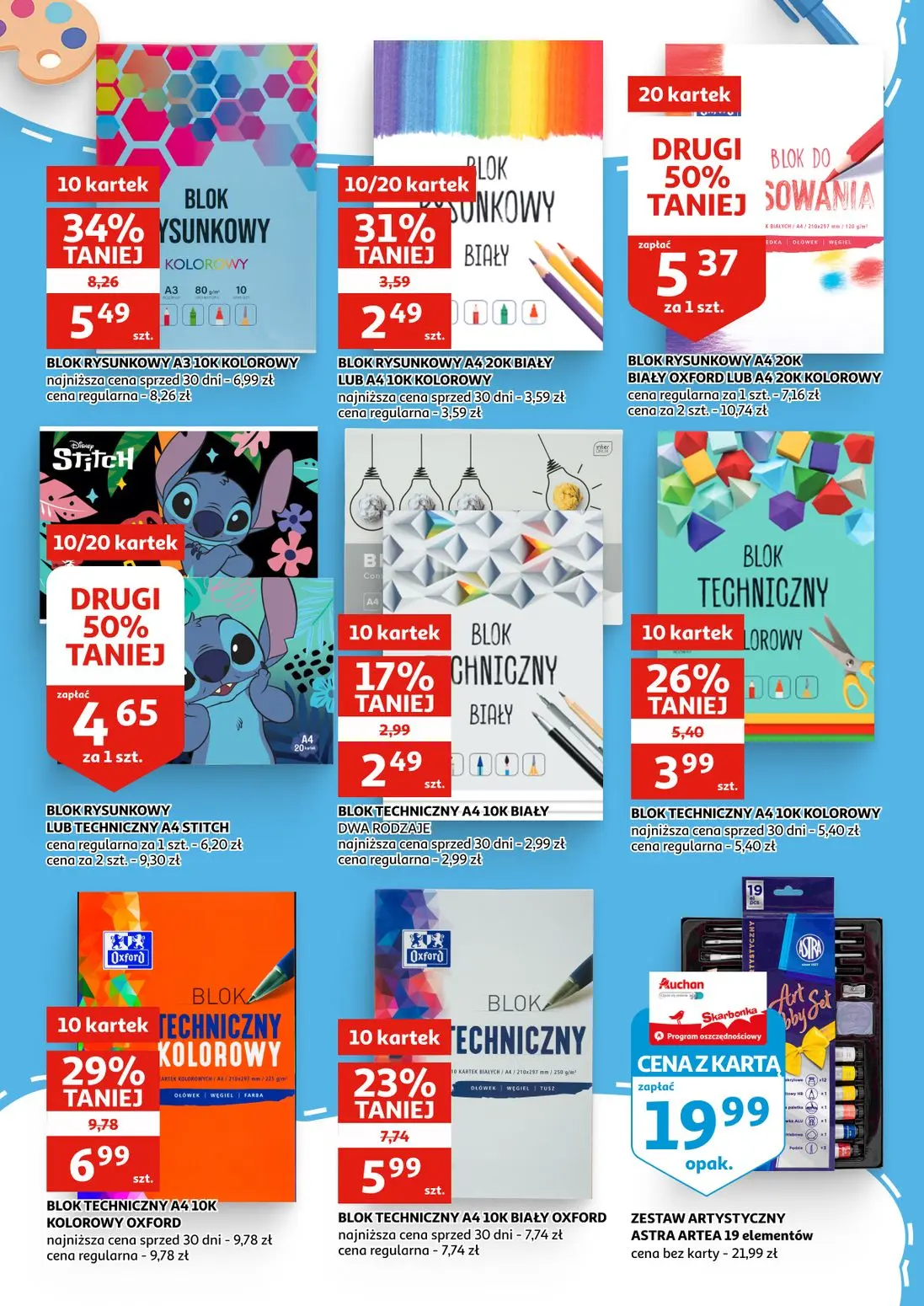 gazetka promocyjna Auchan Zielona Góra - Katalog Szkoła - Strona 14