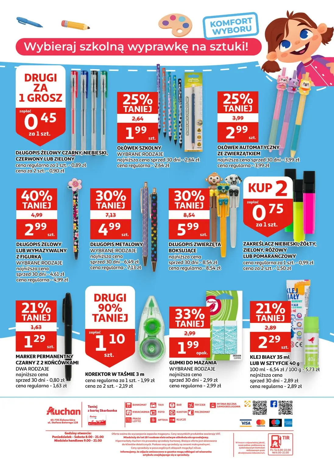 gazetka promocyjna Auchan Zielona Góra - Katalog Szkoła - Strona 16