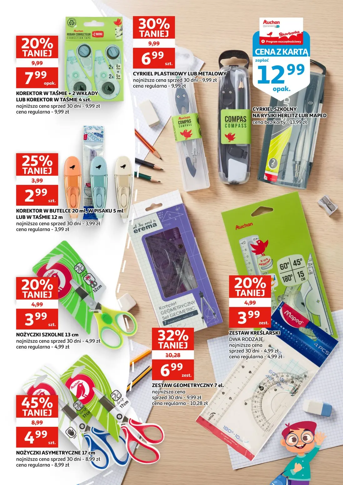 gazetka promocyjna Auchan Racibórz - Katalog Szkoła - Strona 7