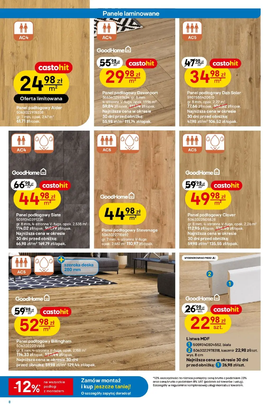 gazetka promocyjna castorama Czas na zmiany - Strona 8
