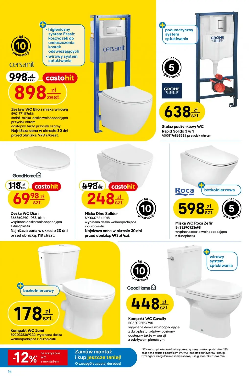 gazetka promocyjna castorama Czas na zmiany - Strona 14