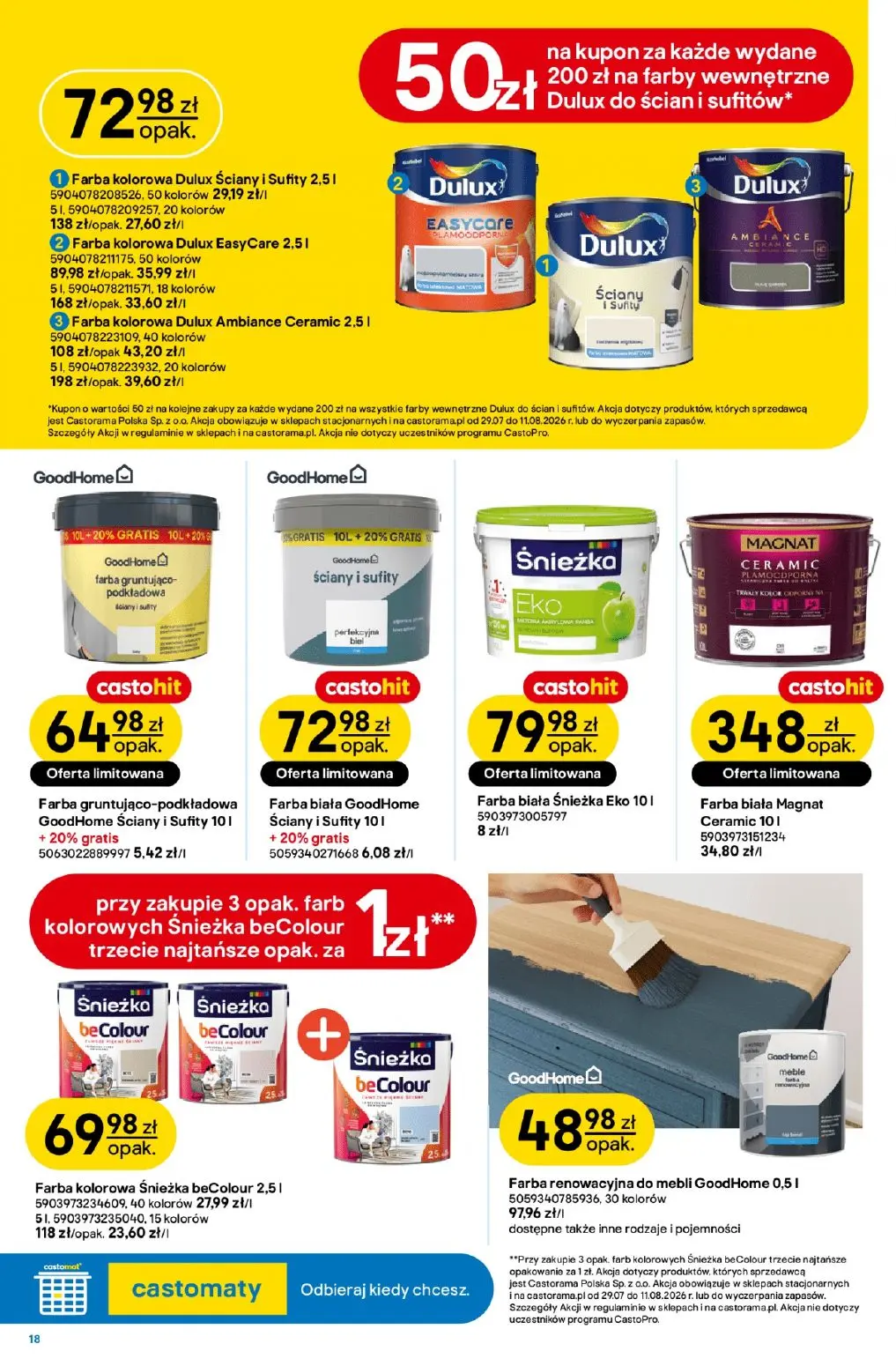 gazetka promocyjna castorama Czas na zmiany - Strona 18