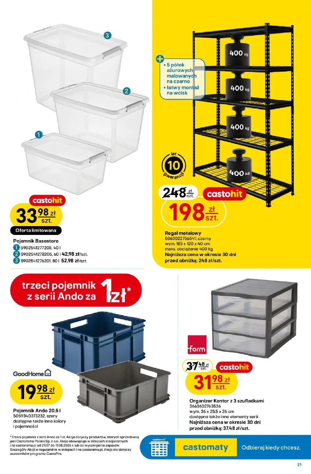 gazetka promocyjna castorama Czas na zmiany - Strona 21