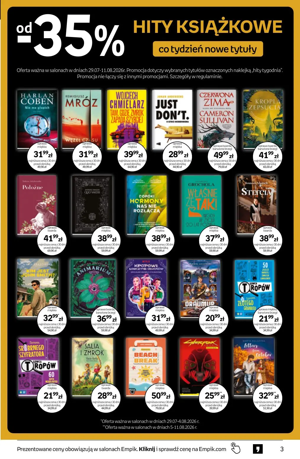 gazetka promocyjna Empik Tom kultury - Strona 3