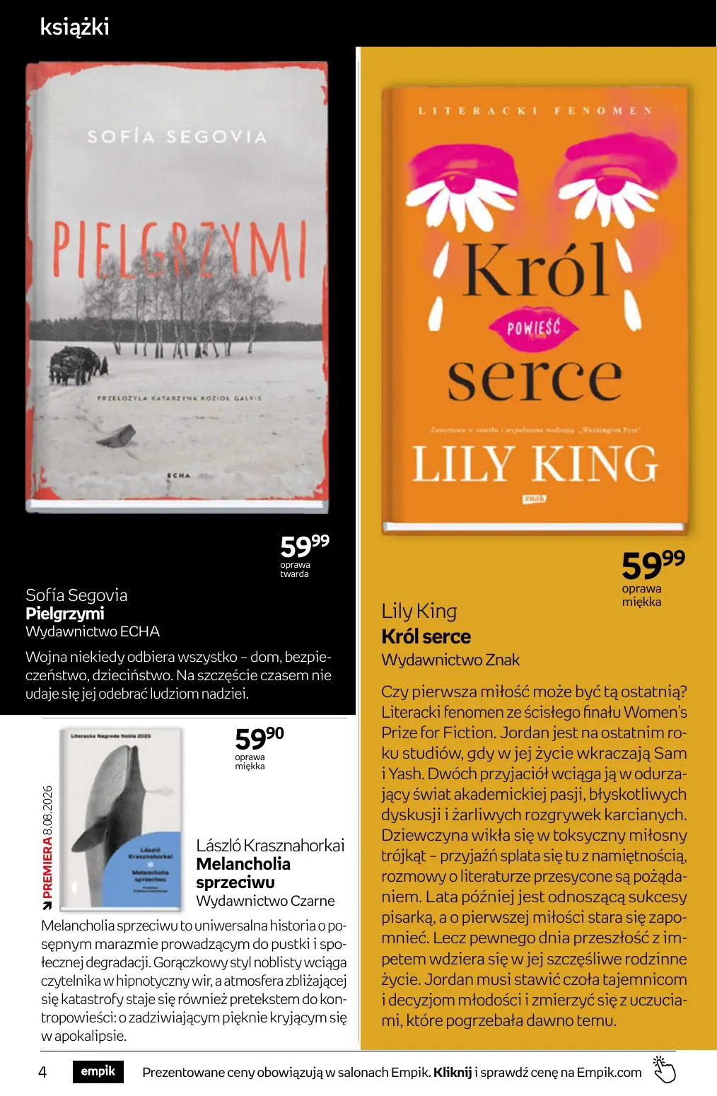 gazetka promocyjna Empik Tom kultury - Strona 4