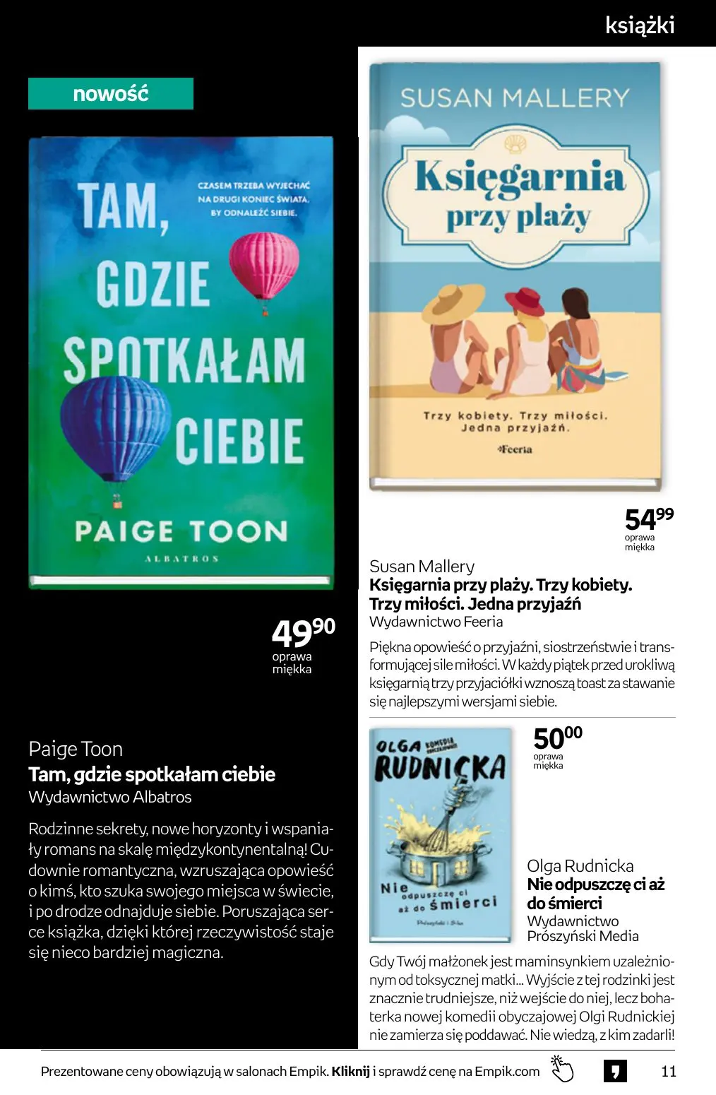 gazetka promocyjna Empik Tom kultury - Strona 11