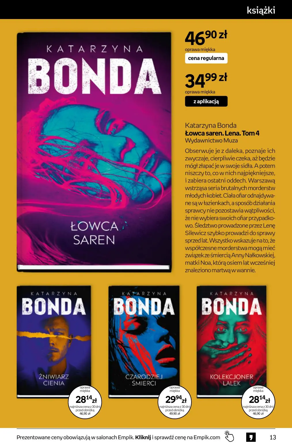 gazetka promocyjna Empik Tom kultury - Strona 13