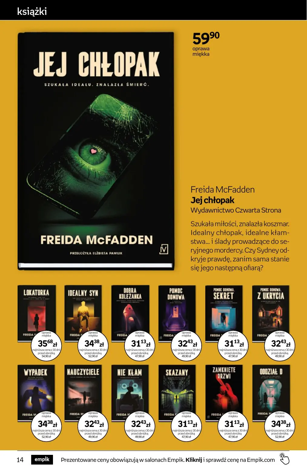 gazetka promocyjna Empik Tom kultury - Strona 14
