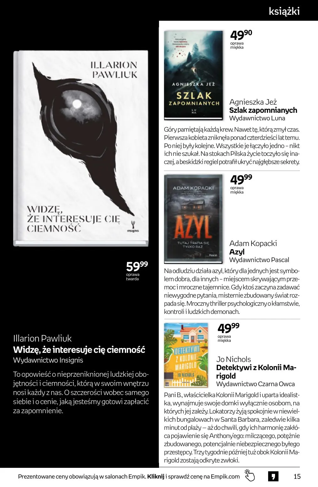 gazetka promocyjna Empik Tom kultury - Strona 15