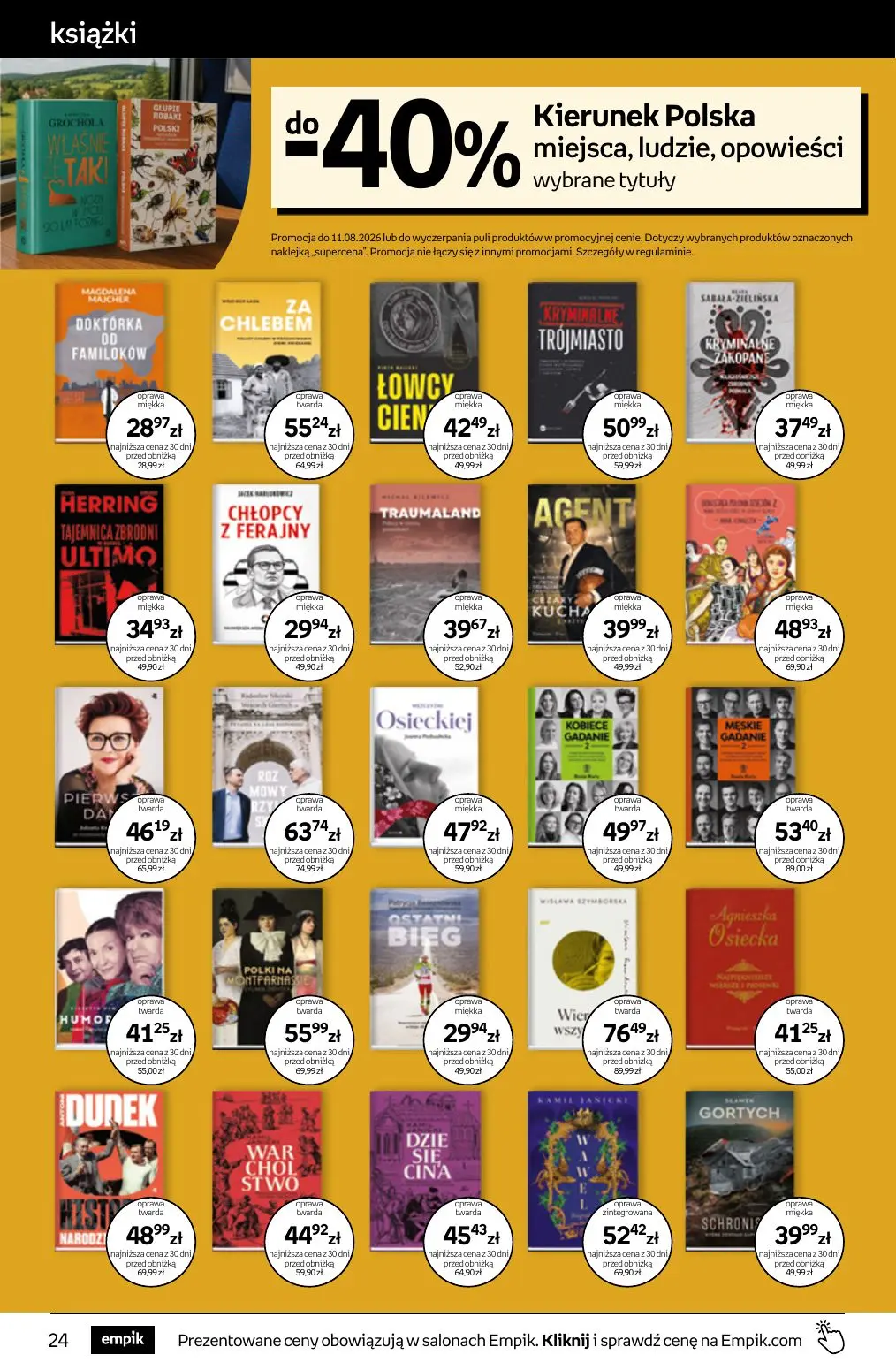 gazetka promocyjna Empik Tom kultury - Strona 24