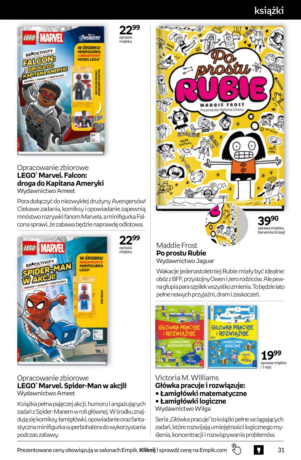 gazetka promocyjna Empik Tom kultury - Strona 31