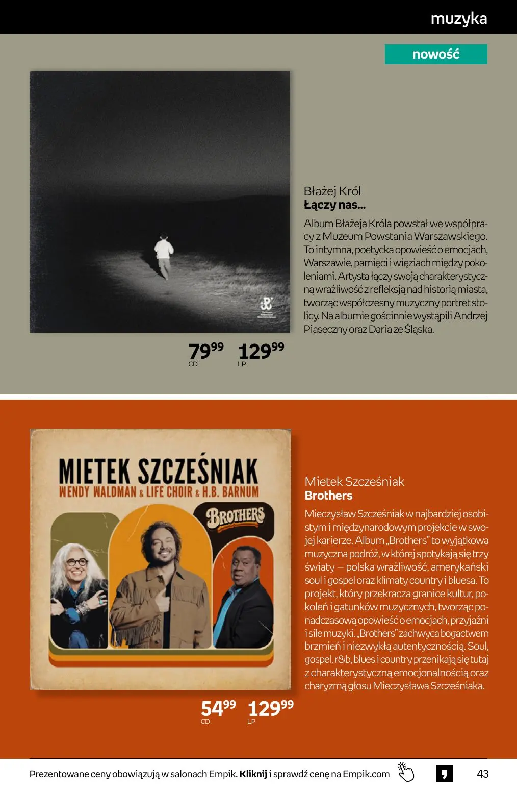 gazetka promocyjna Empik Tom kultury - Strona 43