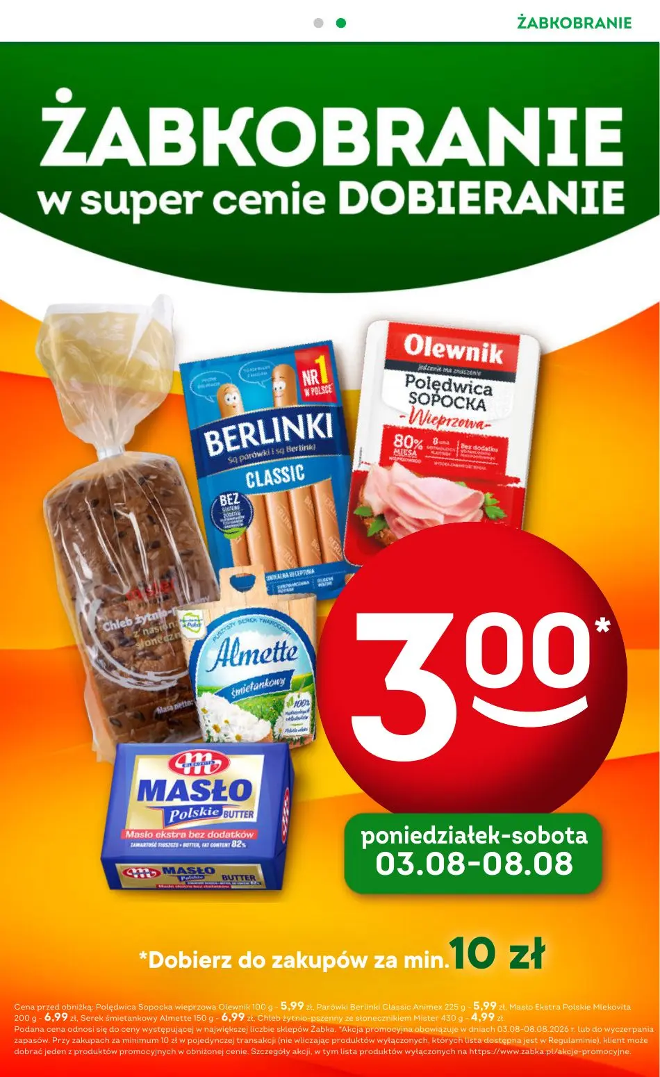 gazetka promocyjna Żabka Codzienne produkty - Strona 3
