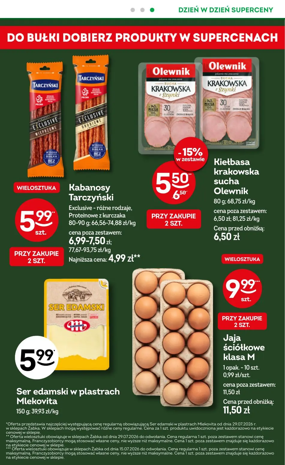gazetka promocyjna Żabka Codzienne produkty - Strona 6