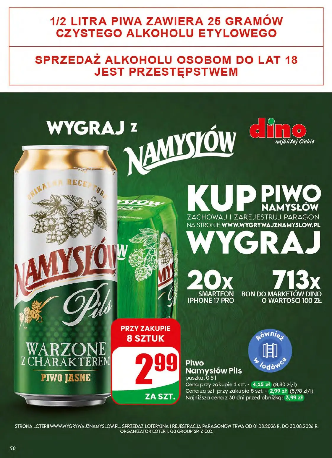 gazetka promocyjna dino Najbliżej Ciebie - Strona 50