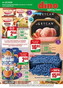 Gazetka promocyjna dino, ważna od 2026-08-05 do 2026-08-11.