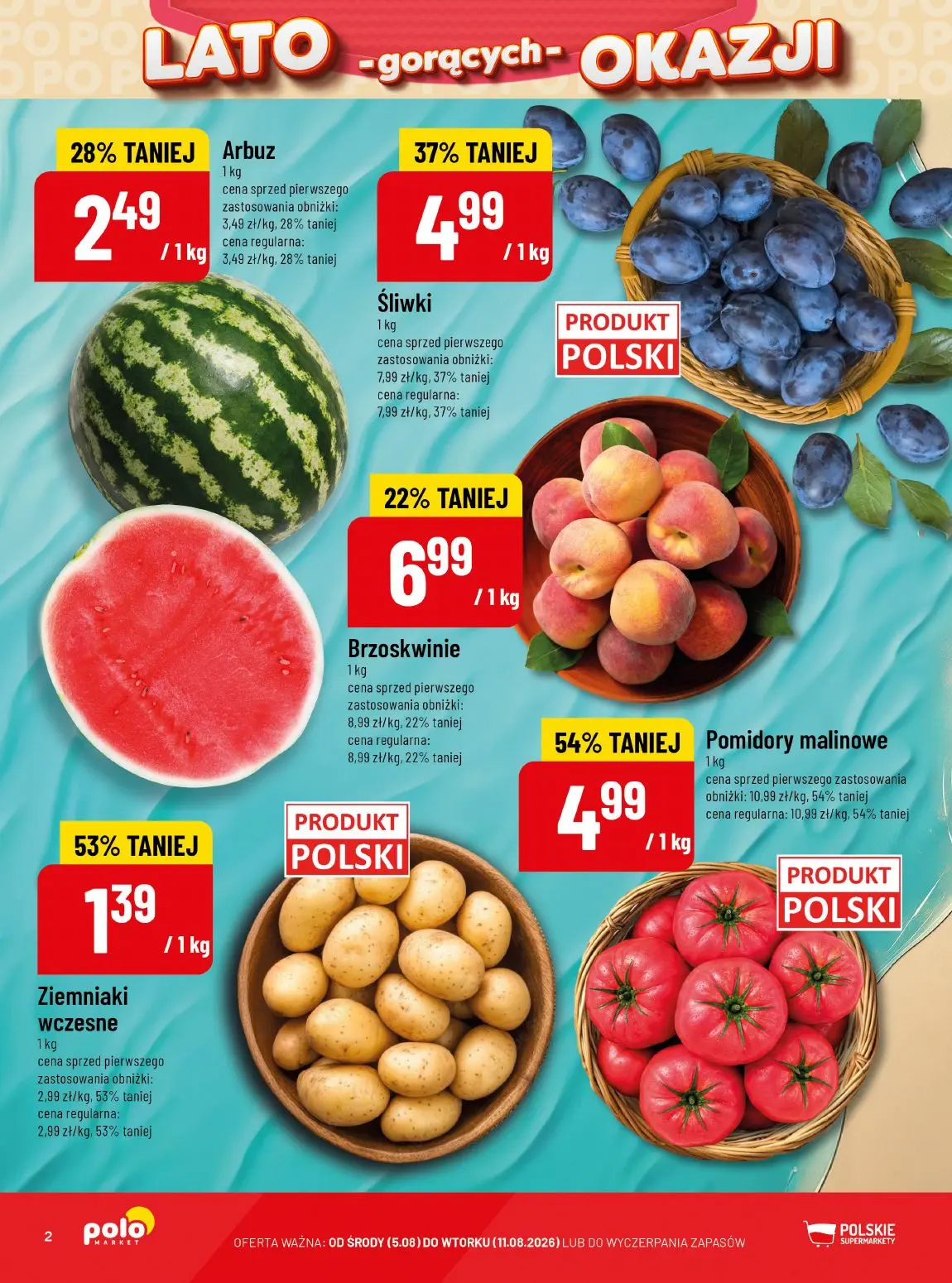 gazetka promocyjna POLOmarket Lato gorących okazji 🏖️ - Strona 2