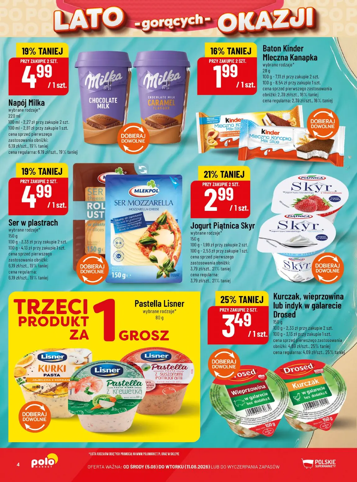 gazetka promocyjna POLOmarket Lato gorących okazji 🏖️ - Strona 4