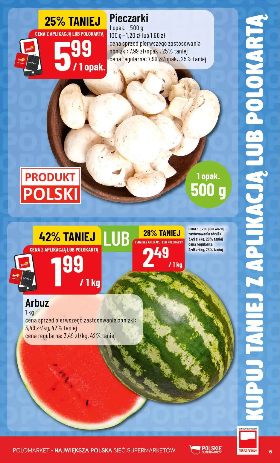 gazetka promocyjna POLOmarket Taniej z apką i POLO kartą 💸 - Strona 5