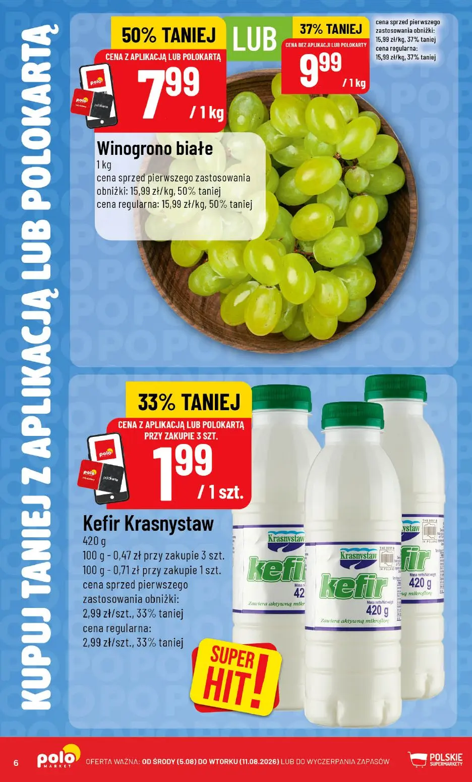 gazetka promocyjna POLOmarket Taniej z apką i POLO kartą 💸 - Strona 6