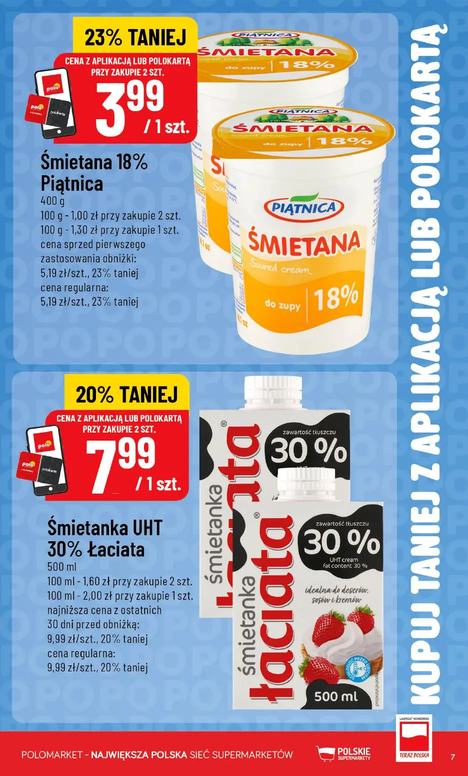 gazetka promocyjna POLOmarket Taniej z apką i POLO kartą 💸 - Strona 7