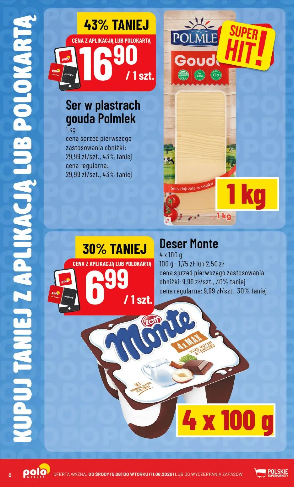gazetka promocyjna POLOmarket Taniej z apką i POLO kartą 💸 - Strona 8