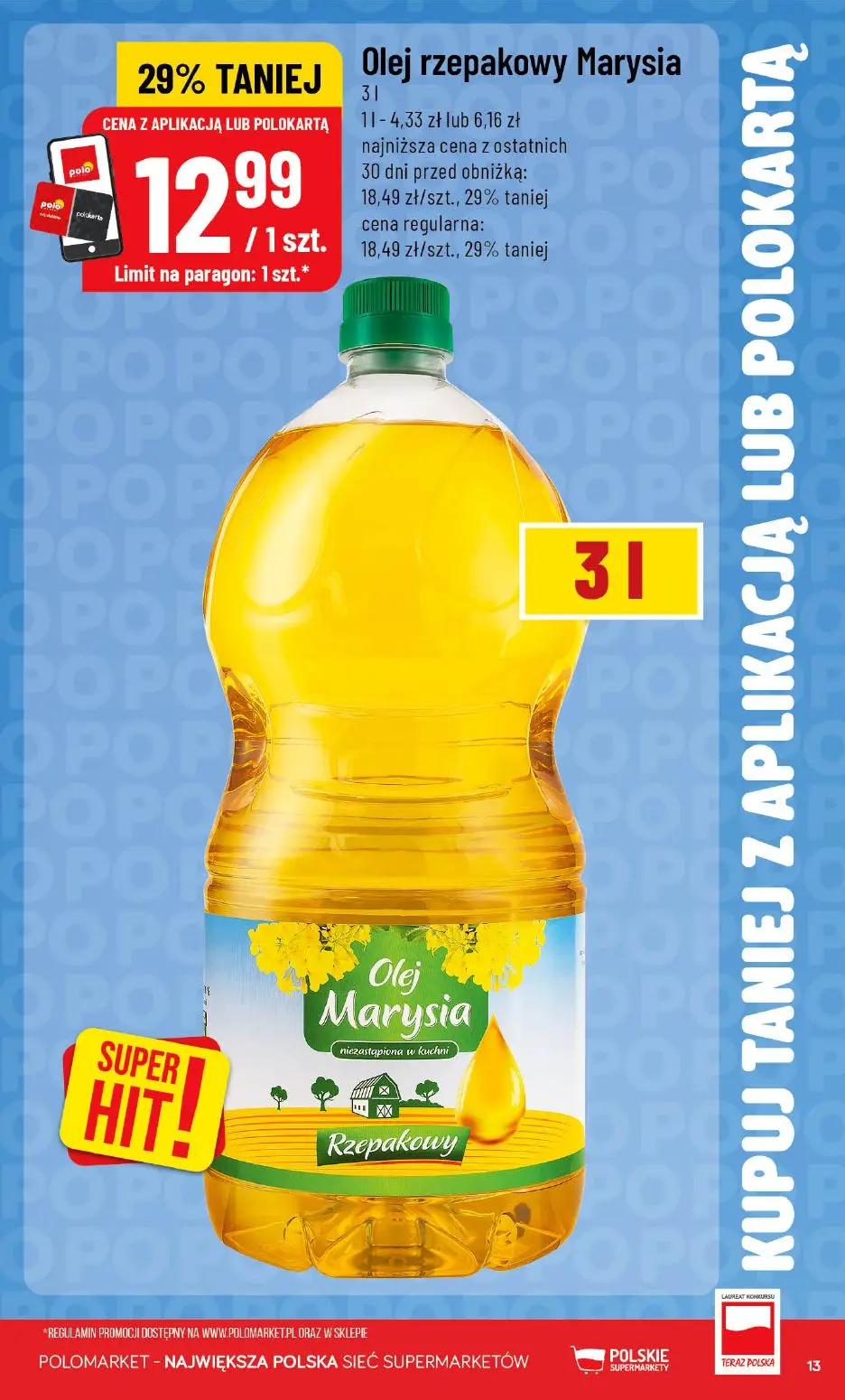 gazetka promocyjna POLOmarket Taniej z apką i POLO kartą 💸 - Strona 13