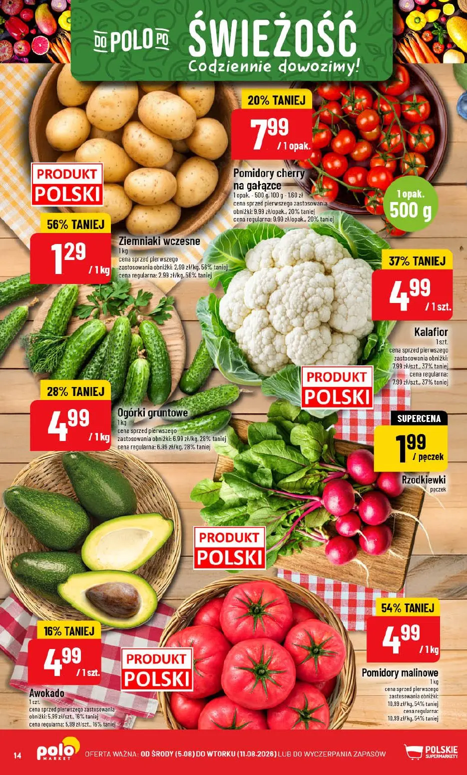 gazetka promocyjna POLOmarket Do POLO po promki w rozmiarze XXL i dziczyznę - Strona 14