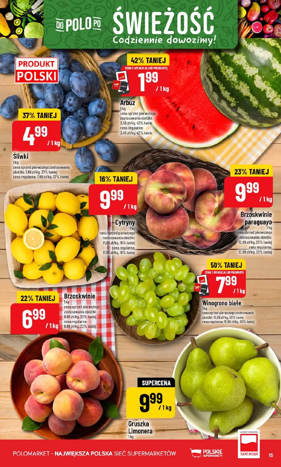 gazetka promocyjna POLOmarket Do POLO po promki w rozmiarze XXL i dziczyznę - Strona 15