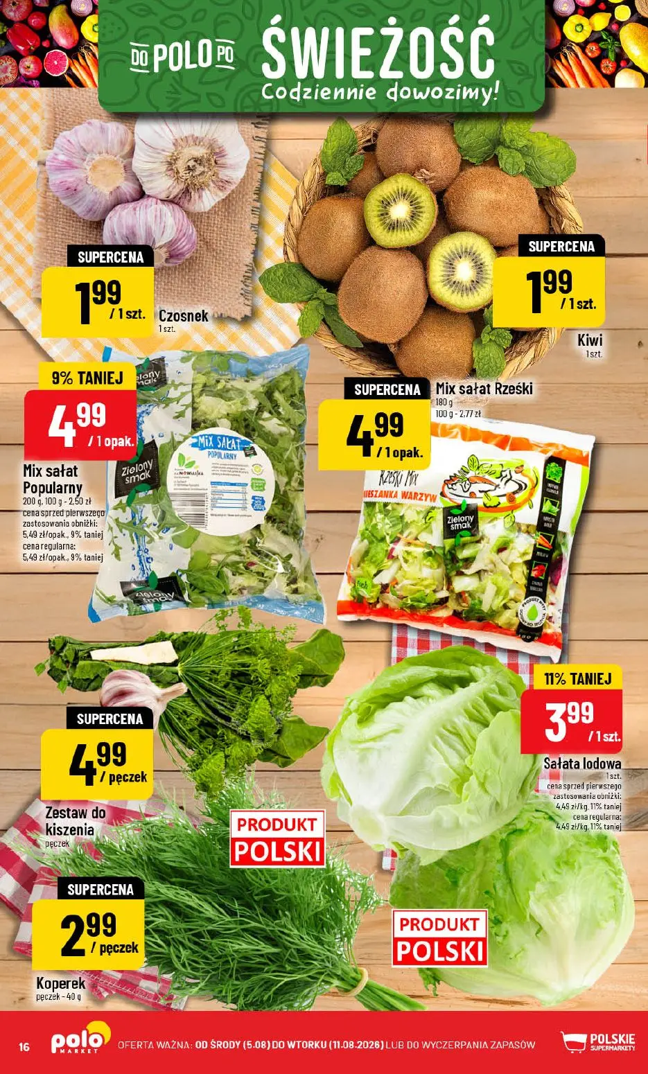 gazetka promocyjna POLOmarket Do POLO po promki w rozmiarze XXL i dziczyznę - Strona 16