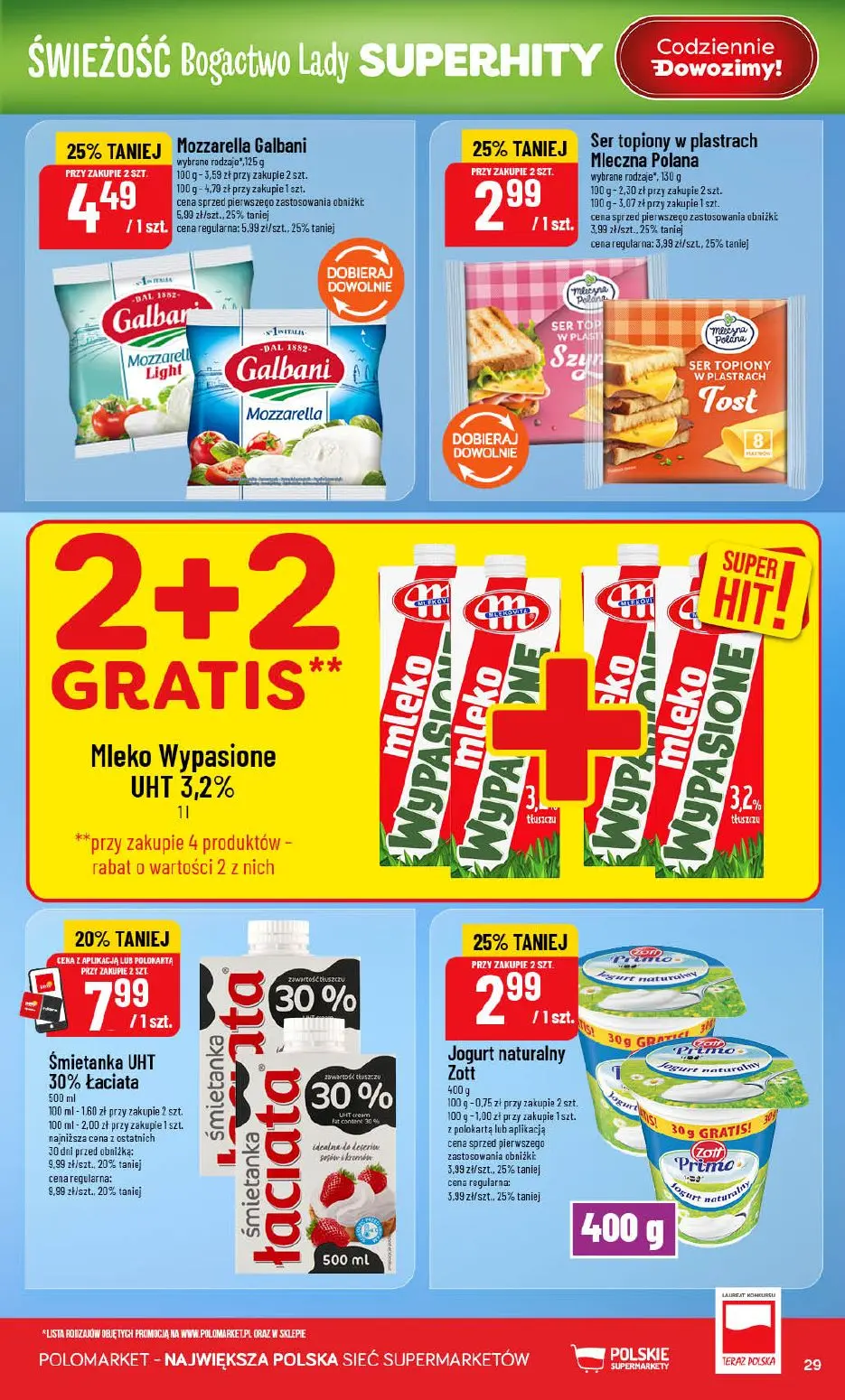 gazetka promocyjna POLOmarket Do POLO po promki w rozmiarze XXL i dziczyznę - Strona 29