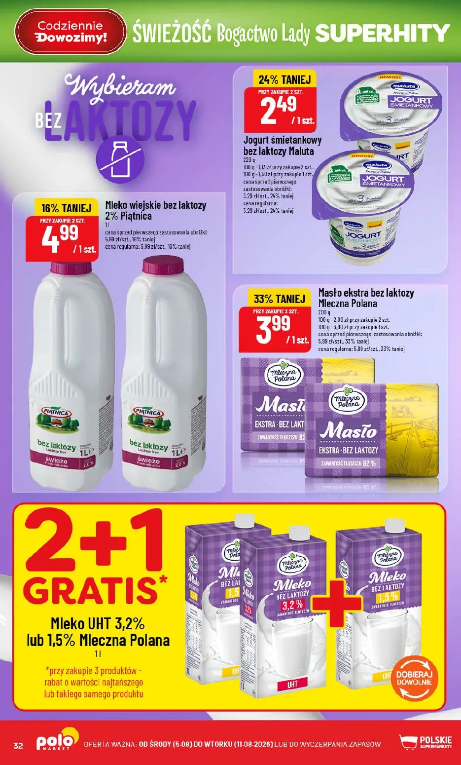 gazetka promocyjna POLOmarket Do POLO po promki w rozmiarze XXL i dziczyznę - Strona 32