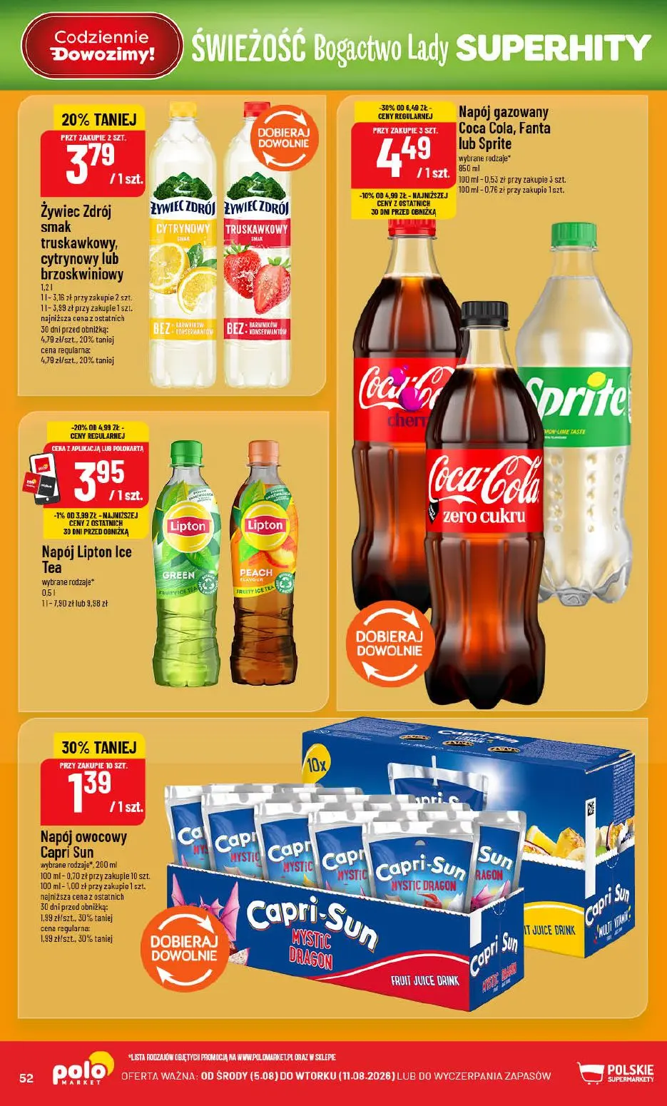 gazetka promocyjna POLOmarket Do POLO po promki w rozmiarze XXL i dziczyznę - Strona 52