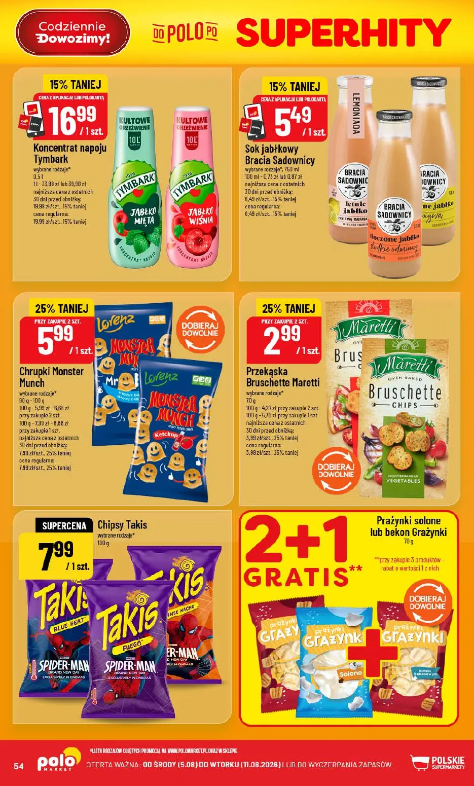 gazetka promocyjna POLOmarket Do POLO po promki w rozmiarze XXL i dziczyznę - Strona 54