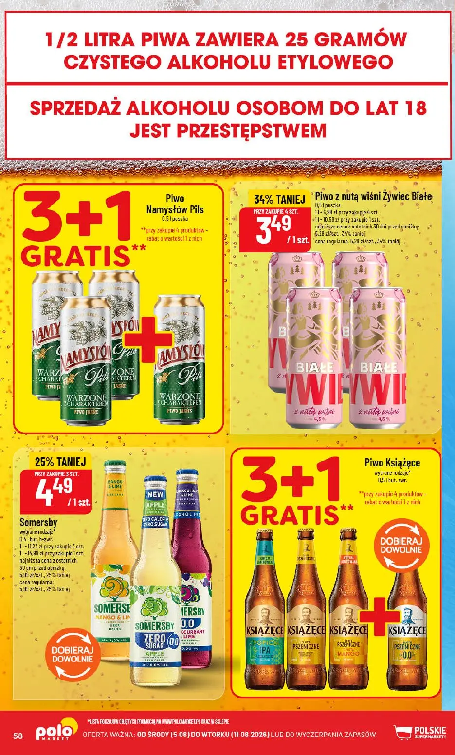 gazetka promocyjna POLOmarket Do POLO po promki w rozmiarze XXL i dziczyznę - Strona 58