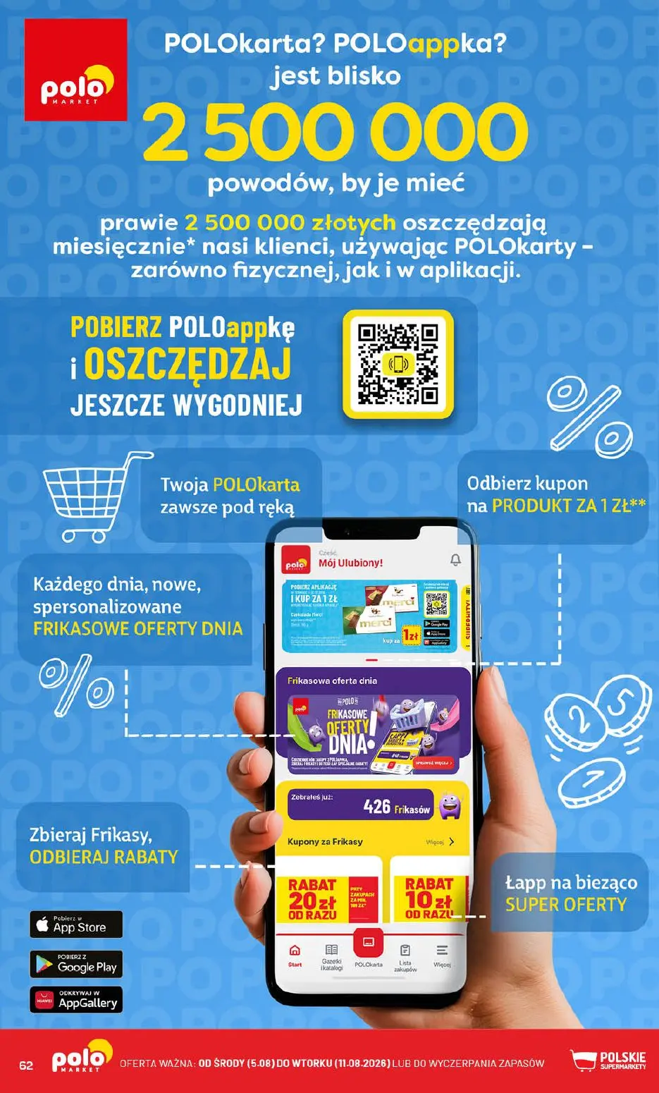gazetka promocyjna POLOmarket Do POLO po promki w rozmiarze XXL i dziczyznę - Strona 62