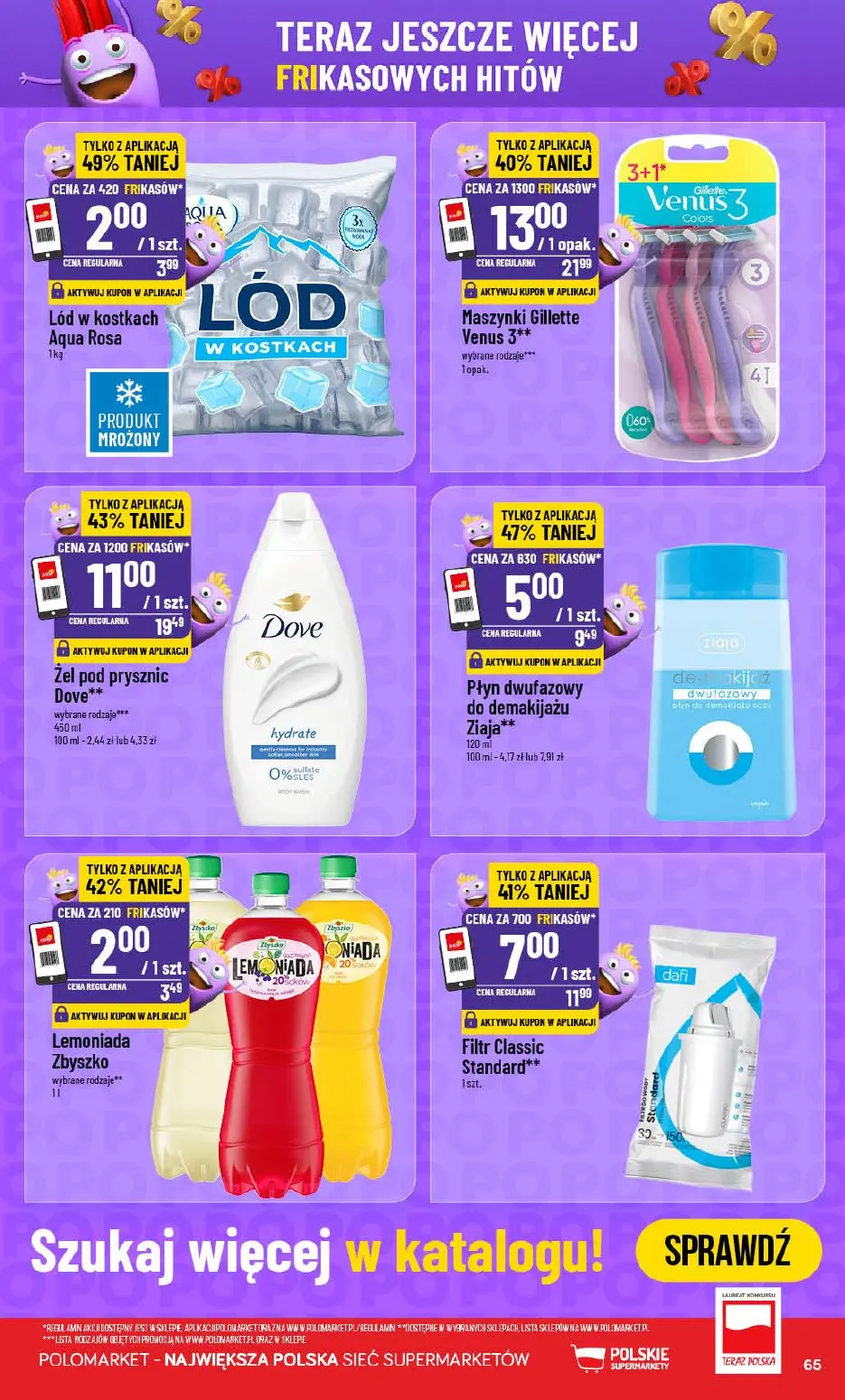 gazetka promocyjna POLOmarket Do POLO po promki w rozmiarze XXL i dziczyznę - Strona 65