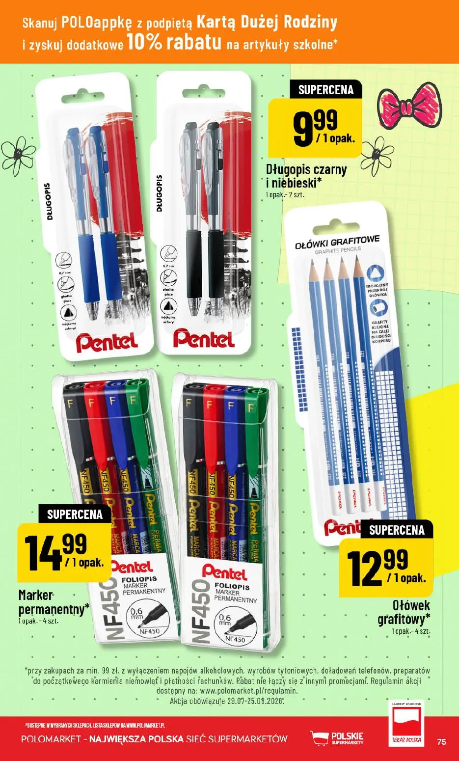 gazetka promocyjna POLOmarket Do POLO po promki w rozmiarze XXL i dziczyznę - Strona 75