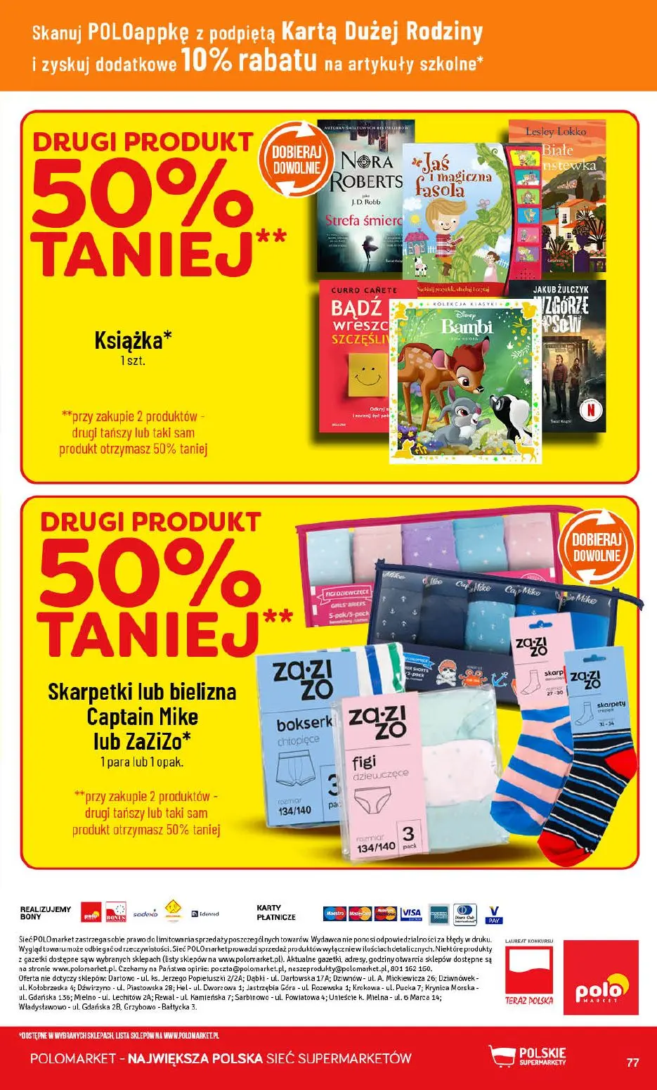 gazetka promocyjna POLOmarket Do POLO po promki w rozmiarze XXL i dziczyznę - Strona 77