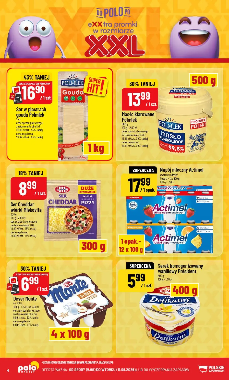 gazetka promocyjna POLOmarket Do POLO po promki w rozmiarze XXL - Strona 4