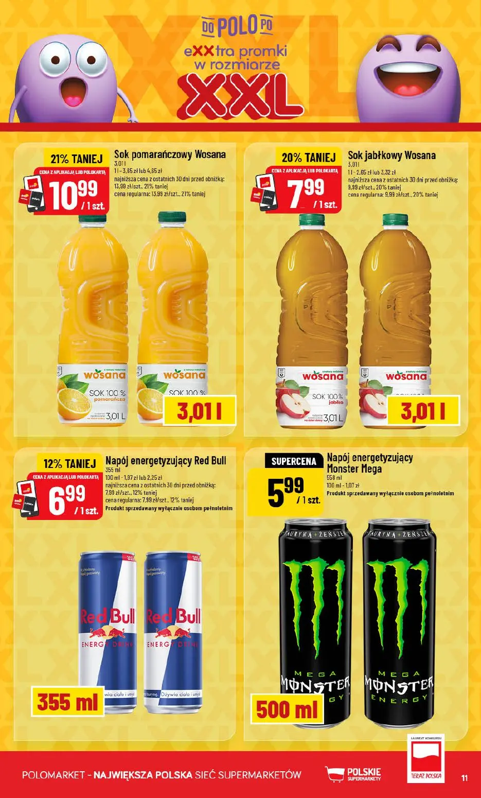 gazetka promocyjna POLOmarket Do POLO po promki w rozmiarze XXL - Strona 11