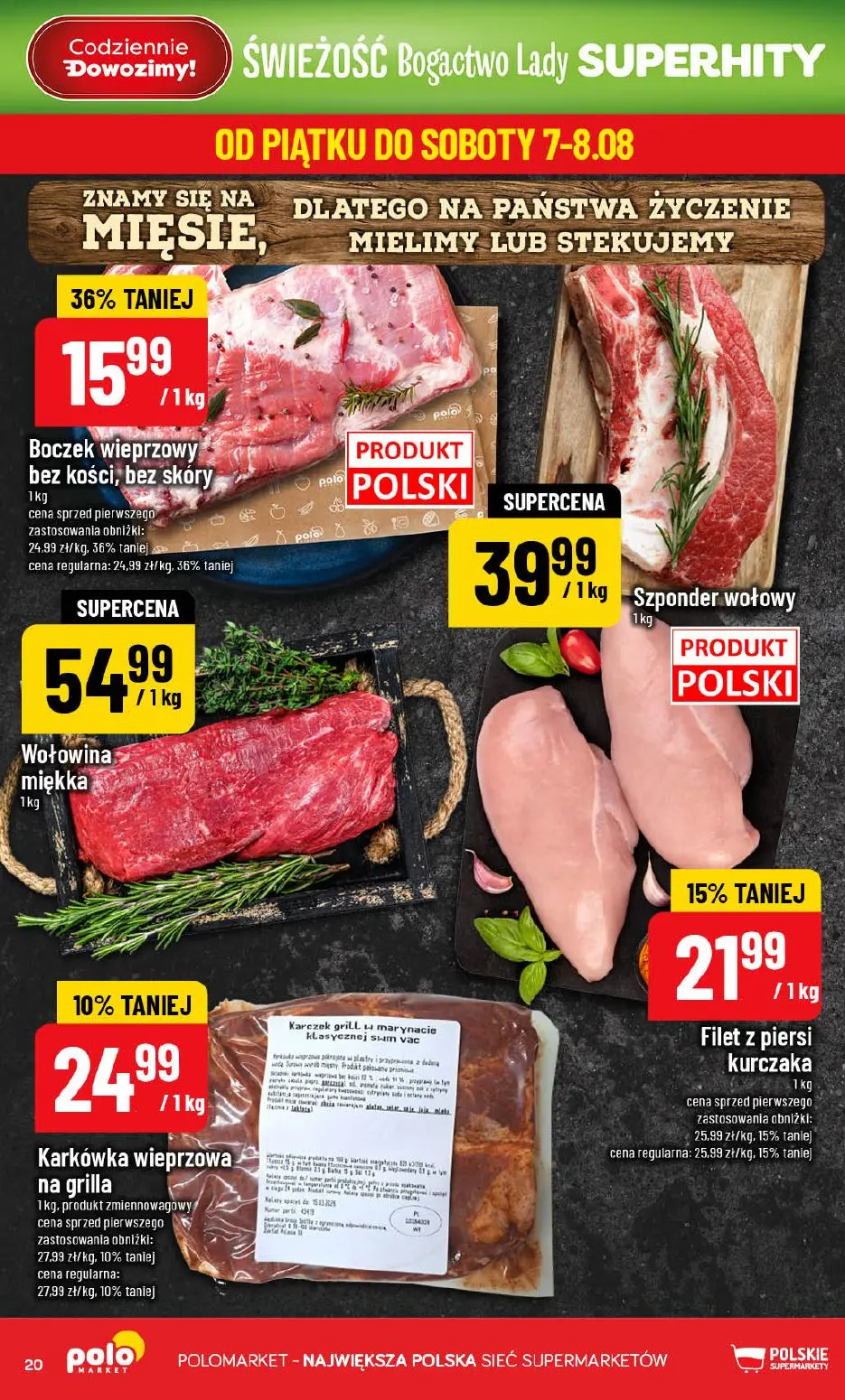 gazetka promocyjna POLOmarket Do POLO po promki w rozmiarze XXL - Strona 20