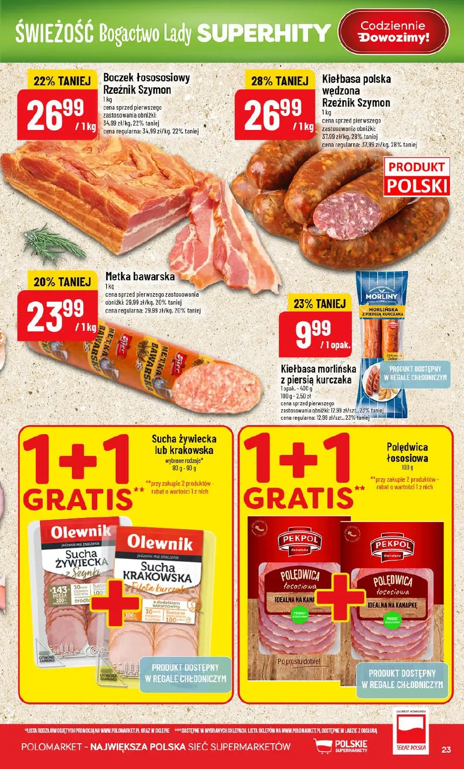 gazetka promocyjna POLOmarket Do POLO po promki w rozmiarze XXL - Strona 23