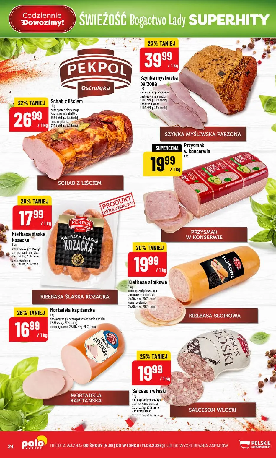 gazetka promocyjna POLOmarket Do POLO po promki w rozmiarze XXL - Strona 24