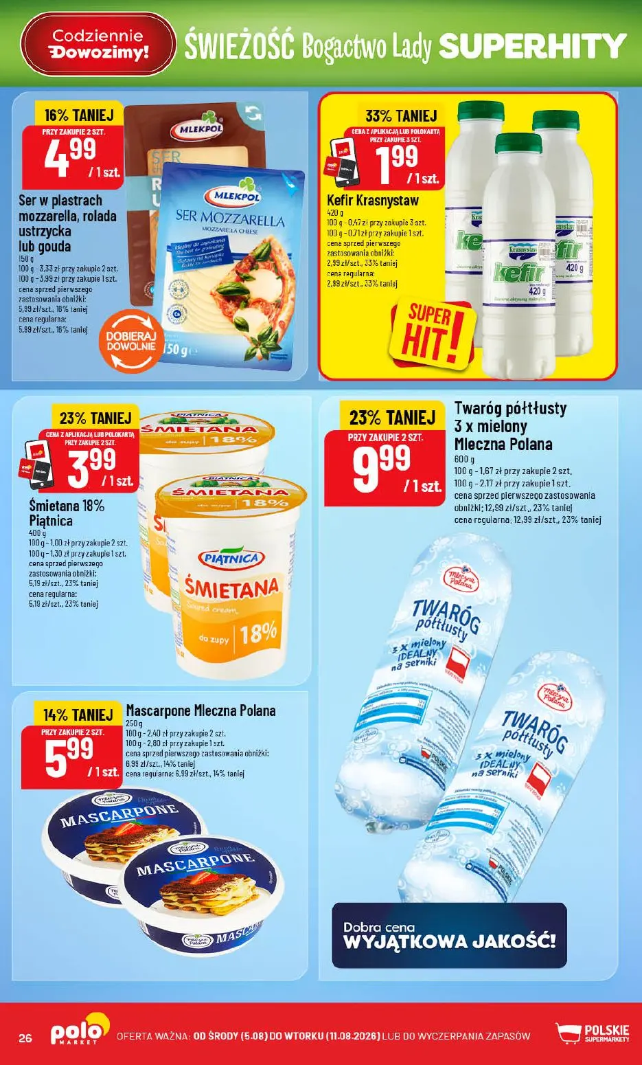 gazetka promocyjna POLOmarket Do POLO po promki w rozmiarze XXL - Strona 26